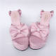 Sweet Pink Square Heels Lolita Sandals