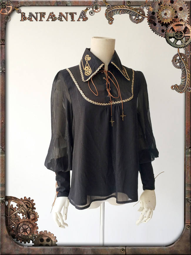 Machinery Puppet~ Punk Style Lolita Blouse