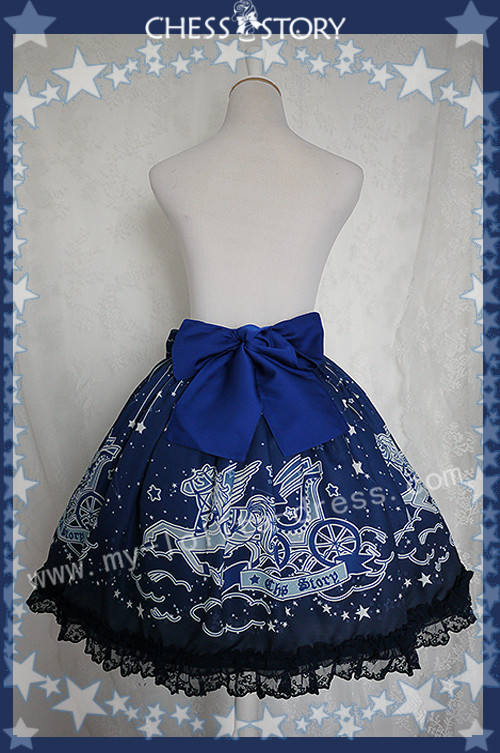 Chess Story ~Dreamy Starry Night~ Lolita Skirt