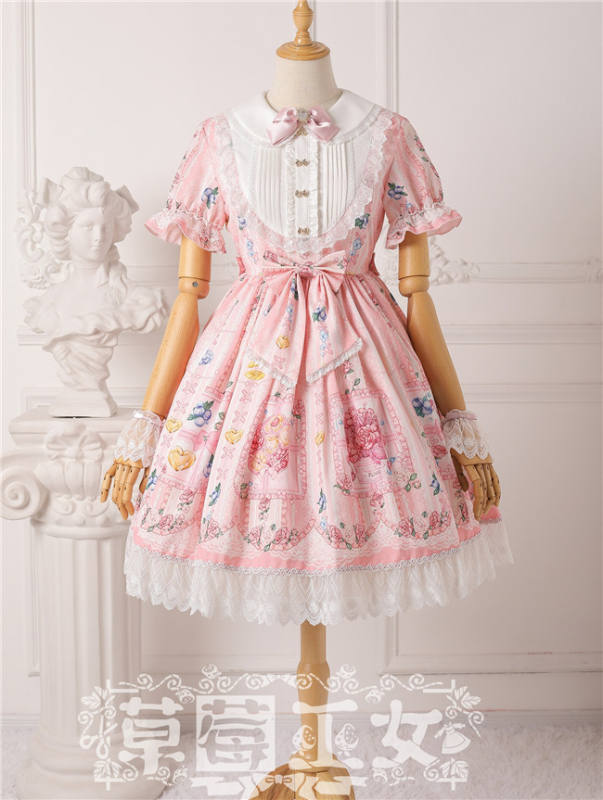 Strawbery Witch ~Blueberry Fruit~ Lolita OP
