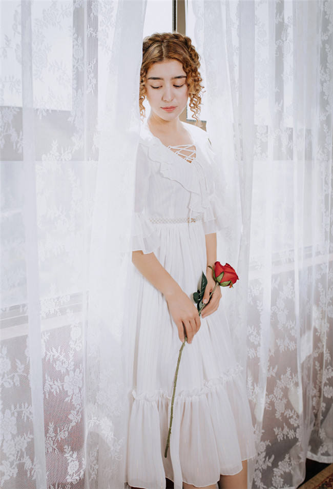 Miss Sicily~ Vintage Lolita OP Dress -Pre-order Closed