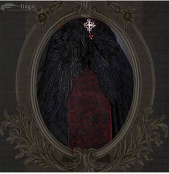 Odile~ Gothic Embroidery Lolita JSK Dress - Pre-order