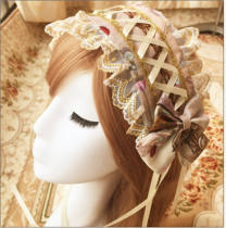 The Garden of Paradise- Sweet Bows Printed Lolita Headband - 3 Colors Available