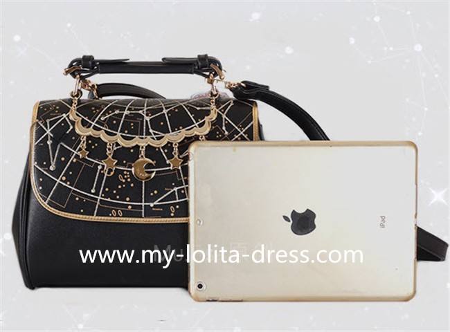 Mu-fish Constellation Prints Lolita Handbag/Shoulder Bag