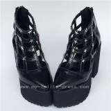 Beautiful Stars Lolita Shoes with Back Zipper