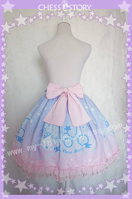 Chess Story ~Dreamy Starry Night~ Lolita Skirt