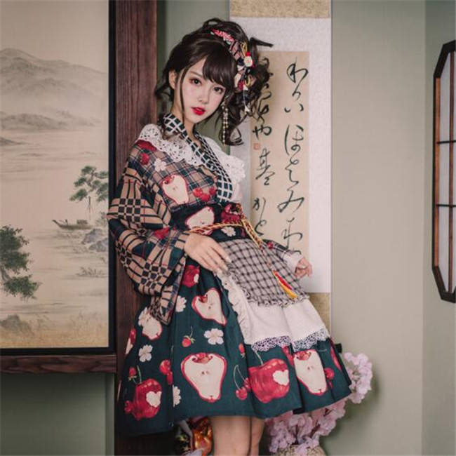 Grove Deer~ Chinese Pear Crabapple Series Lolita Dress -Pre-order Closed