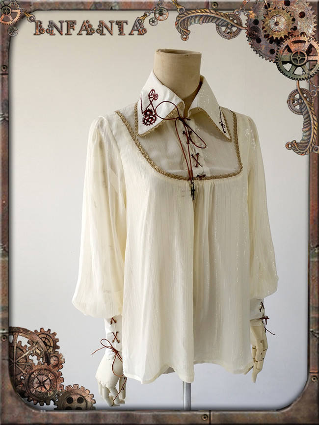 Machinery Puppet~ Punk Style Lolita Blouse