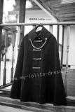 Gothic Wool Black Lady  Lolita Long Cape