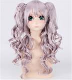 Japanese Anime Coasplay Wig with Two Ponytails off