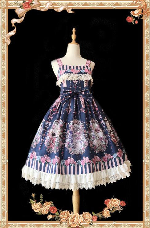 Flower Fairy~ Sweet Lolita JSK + Headbow - In Stock