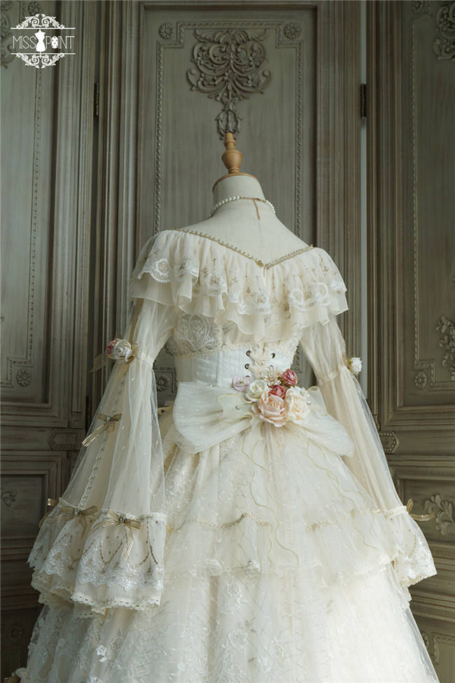 Miss Point ~Ode to the Dawn~ Embroidery Elegant Lolita OP