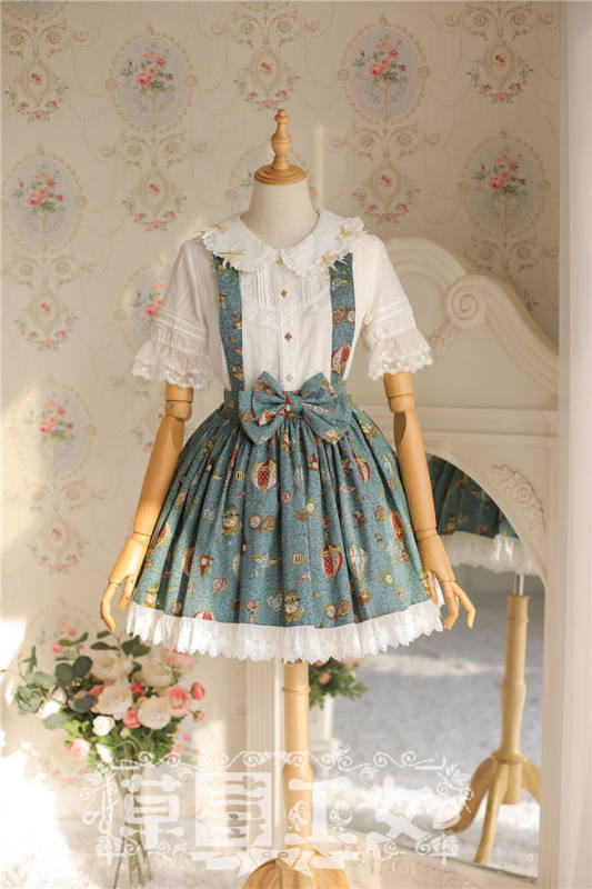 Strawbery Witch ~Mechanical Balloon~ Lolita Salopette