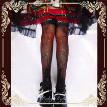 Hollween~ Gothic Lolita Printed Tights