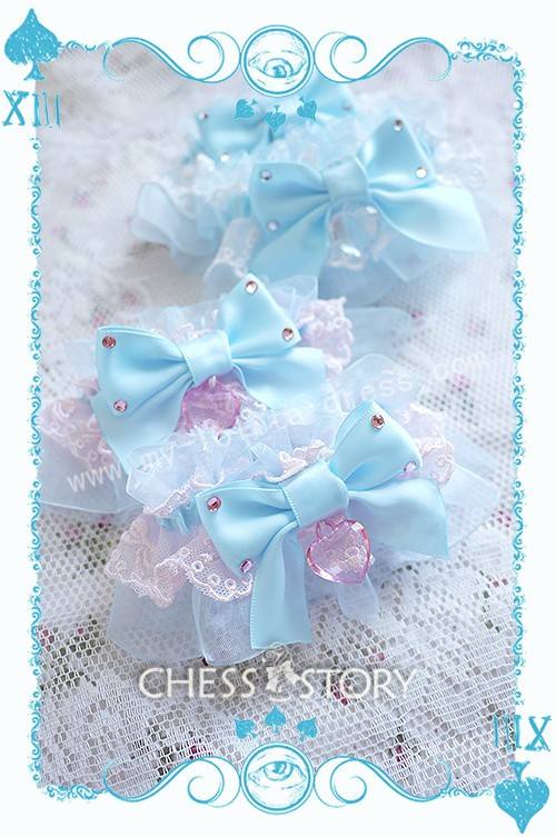 Chess Story Alice's Mad Tea Party Sweet Lolita Salopette