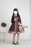 Cocoa waffle~ Sweet Winter Lolita Coat - out