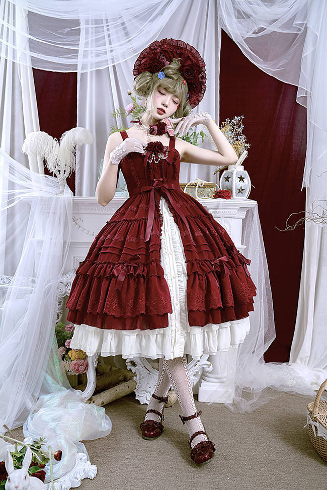 Rose Maiden~ Elegant Classic Lolita Series -Ready Made