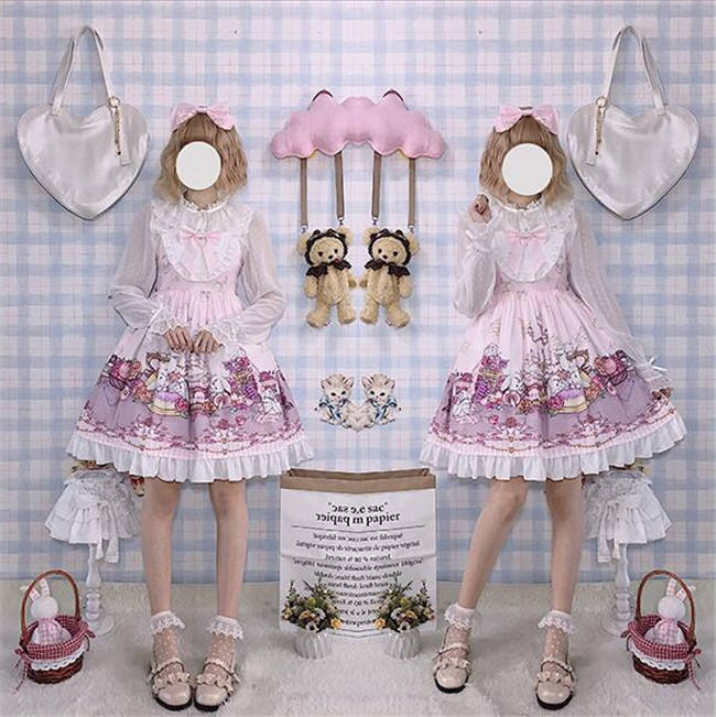 Afternoon Tea Rabbit Sweet Slight High Waist Jumper