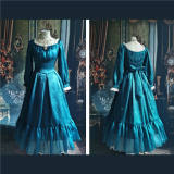 Sissi Promise Anniversay Reward Elegant Dailywear Lolita OP -Ready Made Dailywear Cinderana OP(Pale Blue) Size M - In Stock