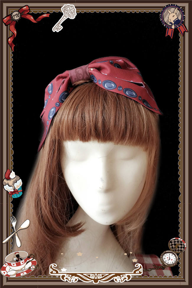 The Bell From Paradise~ Lolita Printed JSK+Headbow -Ready Made