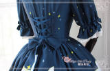 Starry Sky~ Lolita Short Sleeves OP Dress -out