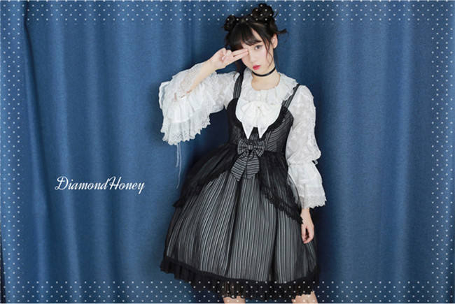 Soft Stripe Lolita Jumper -out
