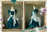 The Pantom of Mirror~ Lolita Jumper Green Size S In Stock
