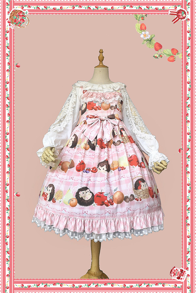 Infanta ~Little Hedgehog ~ Slight High Waist Lolita JSK