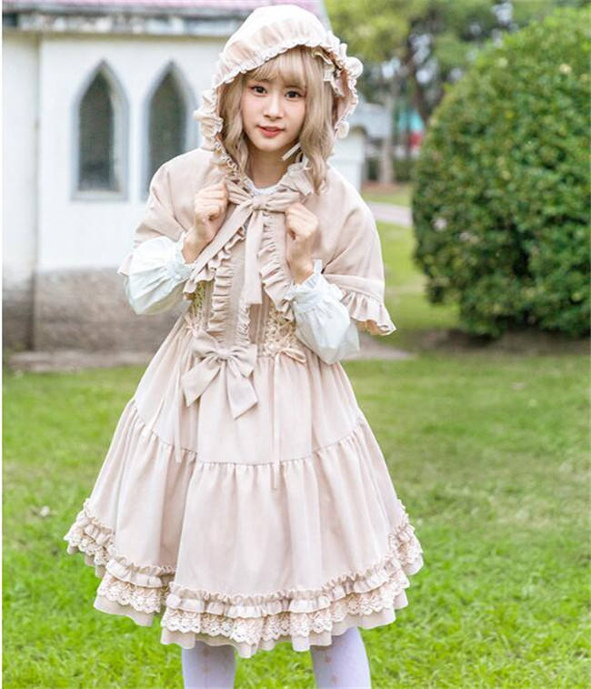 The Wolfing Red Riding Hat Thickening Lolita Jumper