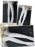 Ghost Cake~ Gothic Lolita Tights 120D/200D/900D