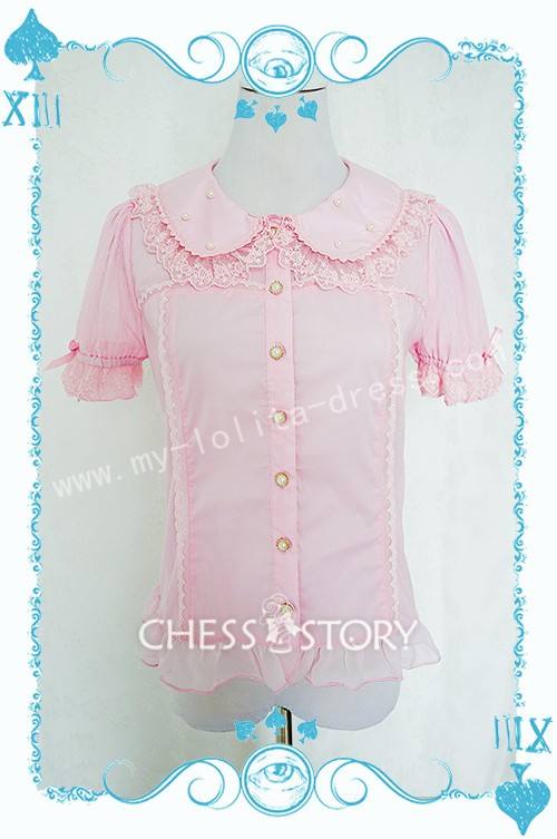 Chess Story Alice's Mad Tea Party Sweet Lolita Jumper Dress