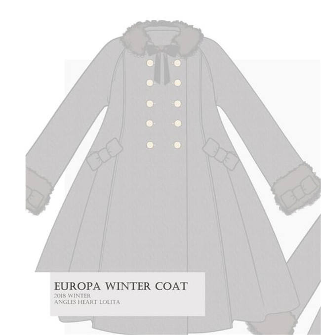 AH Europe Winter Lolita Long Coat -Pre-order Closed