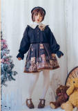 Jolly Bear~ Sweet Vintage Lolita Skirt -Pre-order Closed