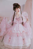 BoLi Cherry Lolita ~Sakuya Blows Dream Qi Lolita JSK + Blouse -OUT