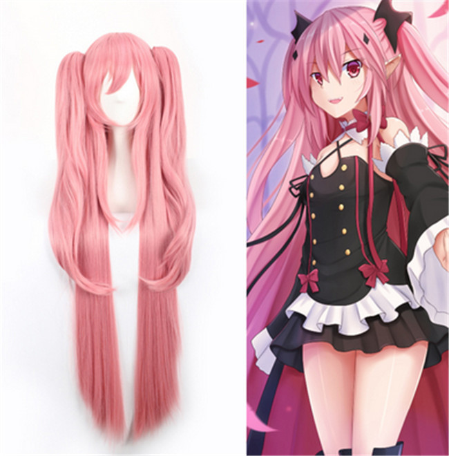 Gril s Anime Cosplay Long Wig With Two Ponytails 39.99