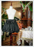 Classic Puppet Velvet Lolita Petticoat Adjustable -out