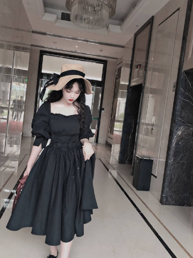 Gem Manor ~Elegant Vintage Lolita OP -Apricot L Size In Stock
