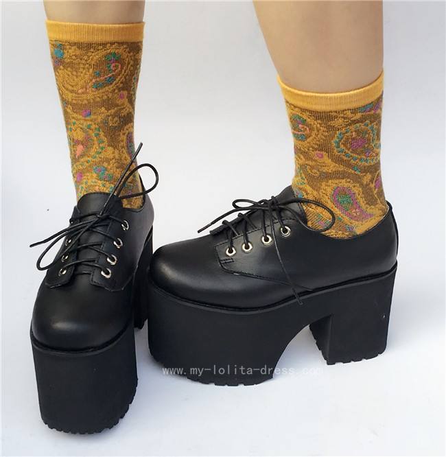 White High Platform Lolita Shoes