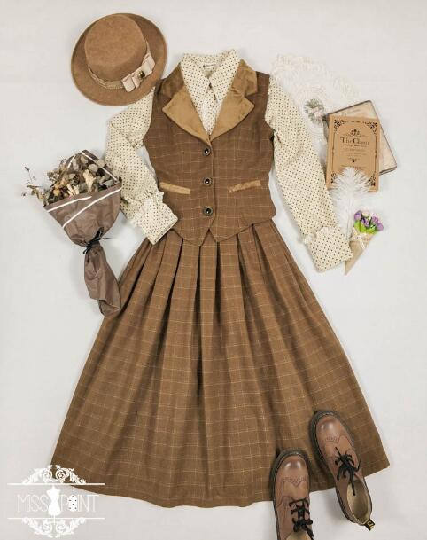 Time Dots Pleats Stole