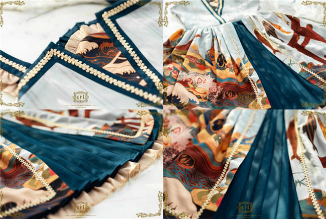 CEL Lolita ~Kaiseki Island Lolita JSK Normal Waist -Ready Made