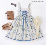 Cornflower~ Elegant Lolita Jumper Dress -OUT