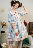 Go on a Trip~ Classic Lolita Short Sleeves OP -Pre-order Closed