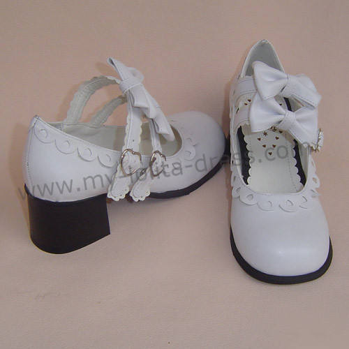 Sweet Double Bows Lolita Shoes