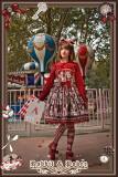 Infanta Rabbit Poker Prints Lolita Jumper Dress -out
