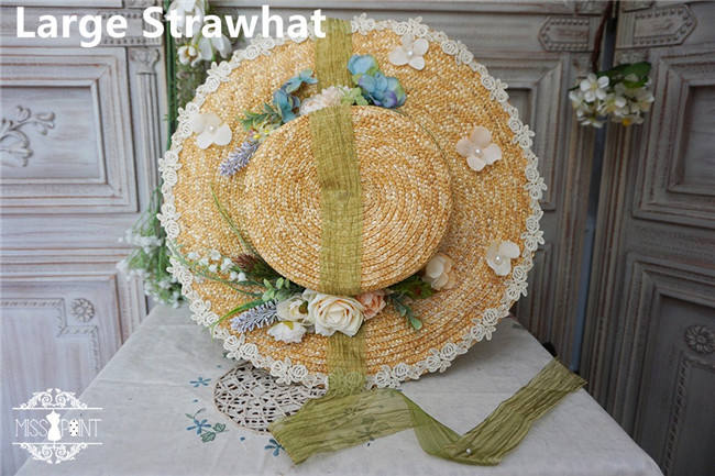 Miss Point ~ Salley Garden 2.0 Embroidery Vintage High Waist Lolita Skirt