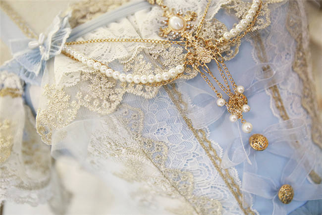 Flower Feast In Spring~ Elegant Lolita JSK Bridal Design -out