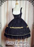 Fanzy Fantasy ***Miss Tear·Starry Sky*** Gold Stamping Constellation Lolita Jumper Dress -OUT