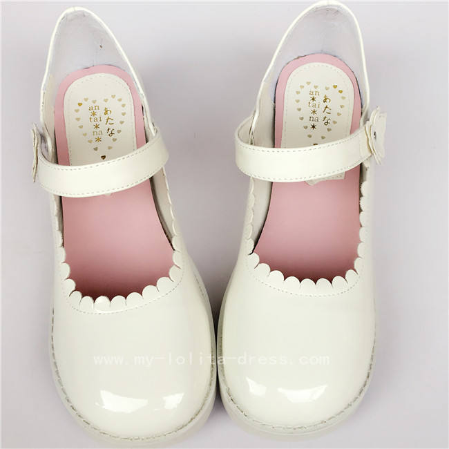 Black Sweet Lolita Flats Shoes
