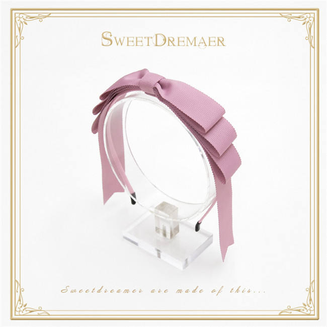 Sweet Dreamer~Diana~ Three Layer Bowknots Lolita Headbow