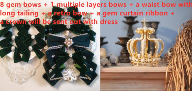 Miss Point ~Masked Ball Luxury Details Lolita OP Fullset